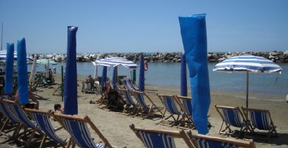 Marina di Pisa ombrelloni